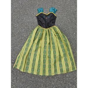 Ice Queen Princess Anna Inspired Coronation Day Dress Girls Fancy Dress Costume